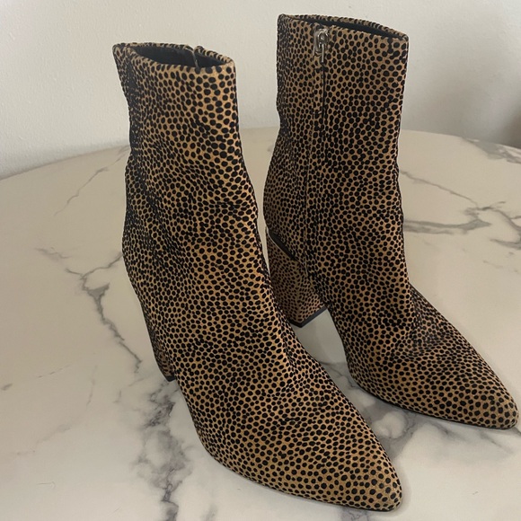 Alexander Wang Cheetah/Leopard Print Boots - Picture 4 of 10
